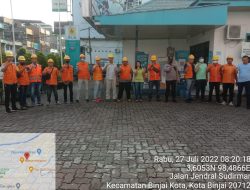 Pendampingan Unit Samapta Polsek Binjai Utara (P2TL) Di Wilayah Kecamatan Binjai Utara