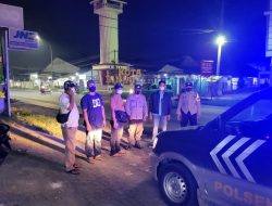 Patroli Bersinggungan Pastikan Perbatasan Wilayah Aman Kondusif