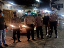 Patroli Bersinggungan Polsek Binjai Timur Dengan Polsek Binjai Kota Antisipasi 3C Dan Jaga Situasi Kamtibmas