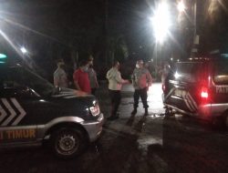 Cegah Gangguan Kamtibmas Di Lokasi Rawan, Polsek Binjai Timur Gelar Patroli Bersinggungan Dengan Polsek Binjai Kota