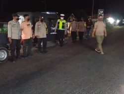 Pastikan Perbatasan Aman Dan Kondusif Lakukan Patroli Bersinggungan