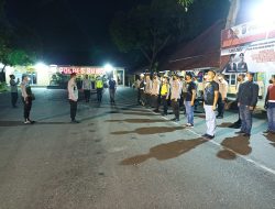 Antisipasi 3C, BEGAL, Tawuran dan BALAP LIAR Polres Binjai Patroli Skala Besar Malam Hari