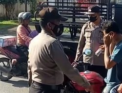 Upaya Polsek Sei Bingai dalam Pencegahan Penyebaran Covid-19  || laksanakan operasi yustisi Sore hari