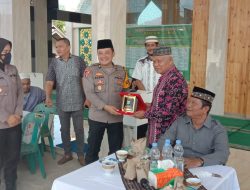 Kegiatan Pelaksanaan Program SAMA POLMAS (Sarapan Bersama Polisi Dan Masyarakat) di Mesjid AL-Jihad Kec. Binjai Kota.