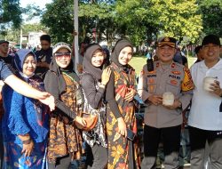 POLRES BINJAI LAKUKAN PENGAMANAN DALAM RANGKA HUT PUJAKESUMA KE 42 DI KOTA BINJAI