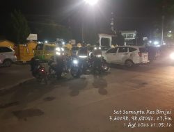 Unit Pam Obvit Sat Samapta Polres Binjai Patroli Dialogis Ciptakan Rasa Aman