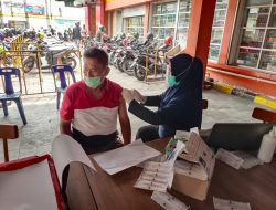 Monitoring Pelaksanaan Vaksinasi Di Supermarket Asia King