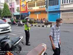 Ciptakan Lalu Lintas Kondusif Satlantas Polres Binjai Laksanakan Gatur Pagi