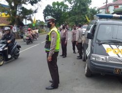 Patroli Pagi, Polsek Binjai Selatan Antisipasi Aksi Kejahatan