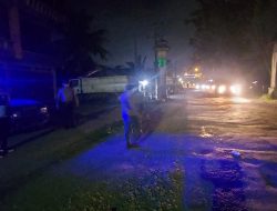 Patroli Bersinggungan Jaga Situasi Kamtibmas Dan Lakukan Imbauan Prokes