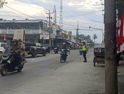 Strong Point, Polsek Binjai Barat Pos Padat Sore Jaga Kamseltibcar