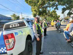 Cegah Kemacetan Dengan Melaksanakan Patroli Dan Pengaturan Pagi Di Titik Rawan Kemacetan