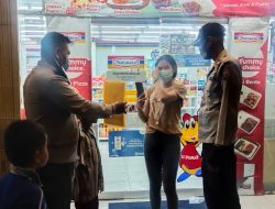 Operasi Yustisi Malam Sasar Mini Market Imbau Pengunjung Patuh prokes