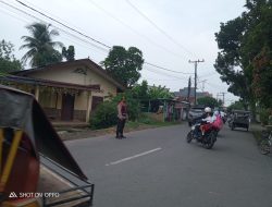 POLSEK BINJAI SELATAN TINGKATKAN GIAT RUTIN POS PADAT PAGI