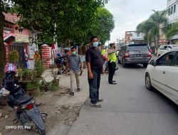 Tingkatkan Pelayanan Prima Polsek Binjai Kota Rutin Gelar Pengaturan Lalin Pagi