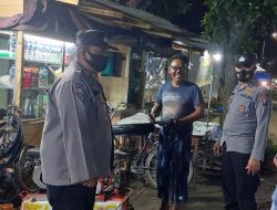 Polsek Sei Bingai Gelar Patroli Blue Light, Antisipasi Gangguan Kamtibmas di Malam Hari