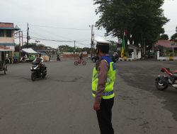 Antisipasi Gangguan Kamseltibcarlantas, Polsek Binjai Kota Rutin laksanakan Gatur Lalin Pagi
