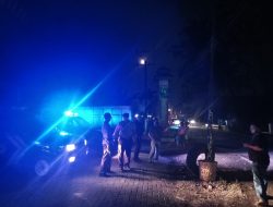 Patroli Bersinggungan dan Imbau Protokol Kesehatan Pada Pengguna Jalan