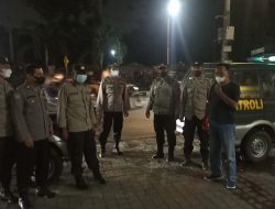 Patroli Bersinggungan Dan Operasi Yustisi Bagikan Masker Gratis
