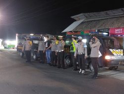 Patroli Bersinggungan Dan Pelaksanaan KRYD  Antisipasi Kejahatan Malam Hari