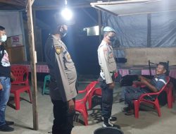 Antisipasi Kejahatan, Polsek Sei Bingai Gencar Laksanakan Patroli Malam Hari