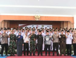 PENGUKUHAN PASKIBRAKA TAHUN 2022 KAPOLRES BINJAI BERI UCAPAN SELAMAT