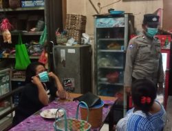 PATROLI MALAM DAN IMBAUAN PENCEGAHAN COVID-19 POLSEK SEI BINGAI