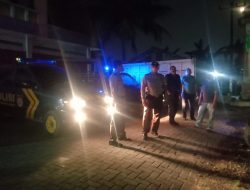 Masih Bersinggungan Patroli Malam  Antisipasi Kejahatan Malam Hari Dan Berikan Imbauan Protokol Kesehatan