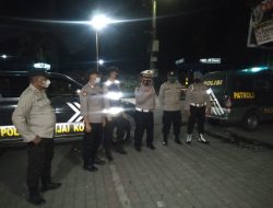 Patroli R-4 Bersinggungan Dan Operasi Yustisi Imbau Masyarakat Yang Tak Patuh Prokes Malam Hari