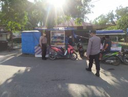 Percepatan Pencegahan Penyebaran Covid-19 Polsek Selesai, Polsek Dengan Imbauan Protokol Kesehatan