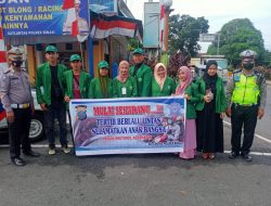 Melalui Unit Kamsel Sat Lantas Polres Binjai Publick Addres Himbauan tertib berlalulintas