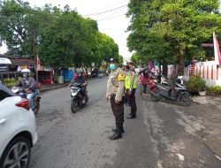 Wujudkan Pelayanan Prima Pagi Hari, Polsek Binjai Kota Pengaturan Arus Lalin