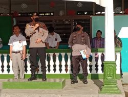Hadir Sebagai Pembina Upacara, Kasat Samapta Polres Binjai Sampaikan Pesan Kamtibmas