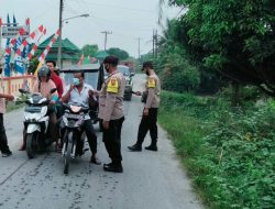 Operasi Yustisi Pencegahan Penyebaran Covid-19 Depan Mako Polsek