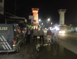 Patroli Bersinggungan Di Perbatasan Antisipasi Kejahatan Malam Hari