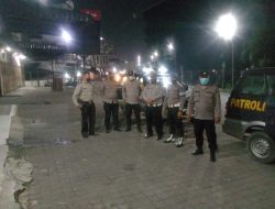 Bersinggungan Patroli R-4 Cipta Kondisi dan Gelar Operasi Yustisi Malam Hari