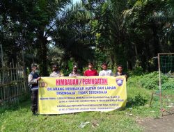 Upaya Cegah Karhutla || Bhabinkamtibmas Polsek Selesai Beri Imbauan Kepada Masyarakat