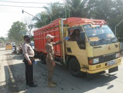 POLSEK BINJAI TIMUR BAGI MASKER GRATIS