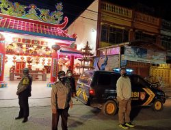 Polsek Binjai Timur Rutin Gelar Patroli Antisipasi 3C Dan Imbauan Protokol Kesehatan
