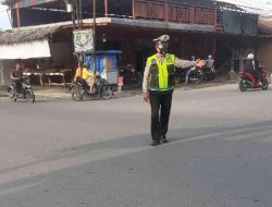 Jaga Kamseltibcar Yang Aman Kondusif Pos Padat Sore Polsek Binjai Selatan