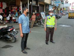 Strong Point Gatur Sore Polsek Binjai Kota Antisipasi Kemacetan