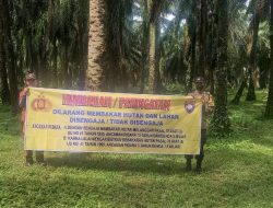 Bhabinkamtibmas Polsek Binjai Barat Terus Gencarkan Imbauan Cegah Karhutla di Wilayahnya, Ini yang Dilakukan
