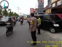 Jaga Kamseltibcar Aman Dan Lancar Padat Sore Rutin Polsek Binjai Timur