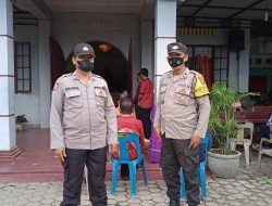Laksanakan Pam Gereja Minggu Polres Binjai dan Jajarannya Pastikan Aman Kondusif