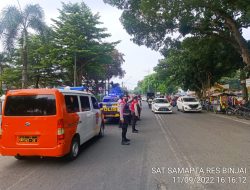 PATROLI PERSONIL PLETON SIAGA MAKO TON IV POLRES BINJAI  PASTIKAN SITUASI KEWILAYAHAN AMAN KONDUSIF