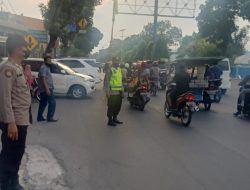 Jaga Ketertiban Di Jalan Raya Padat Sore Rutin Polsek Binjai Timur