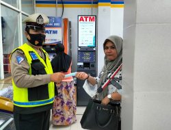 Ingatkan Warga Masyarakat Penting Nya Prokes Melalui Operasi Yustisi Polsek Binjai Kota