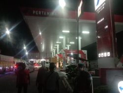 Antisipasi Kelanggkaan BBM, Unit Patroli Polsek Binjai Barat Monitoring ke SPBU