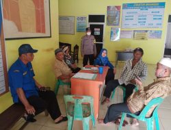 BHABINKAMTIBMAS LAKUKAN SAMBANG DESA BINAAN, PANTAU SITUASI KAMTIBMAS