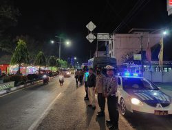 PERSEMPIT RUANG GERAK KEJAHATAN JALANAN (STREETCRIME), KAPOLRES BINJAI GELAR PATROLI SKALA BESAR